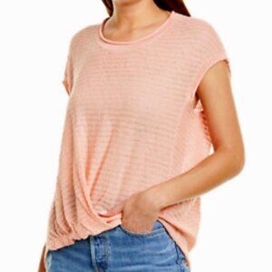 NHBT Inhabit‎ NWT 100% Linen Cocoon Knit Lightweight Pullover Top MSRP $338